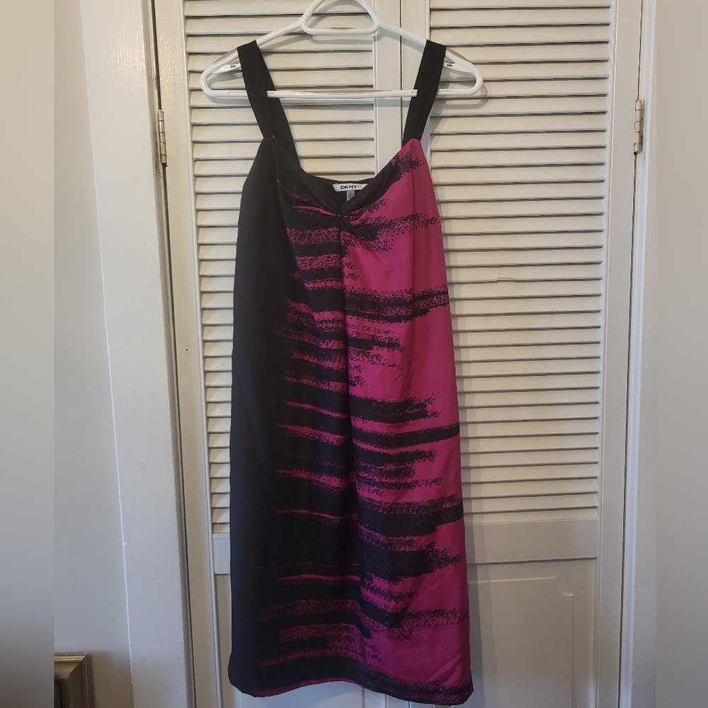 DKNYC silk slip dress